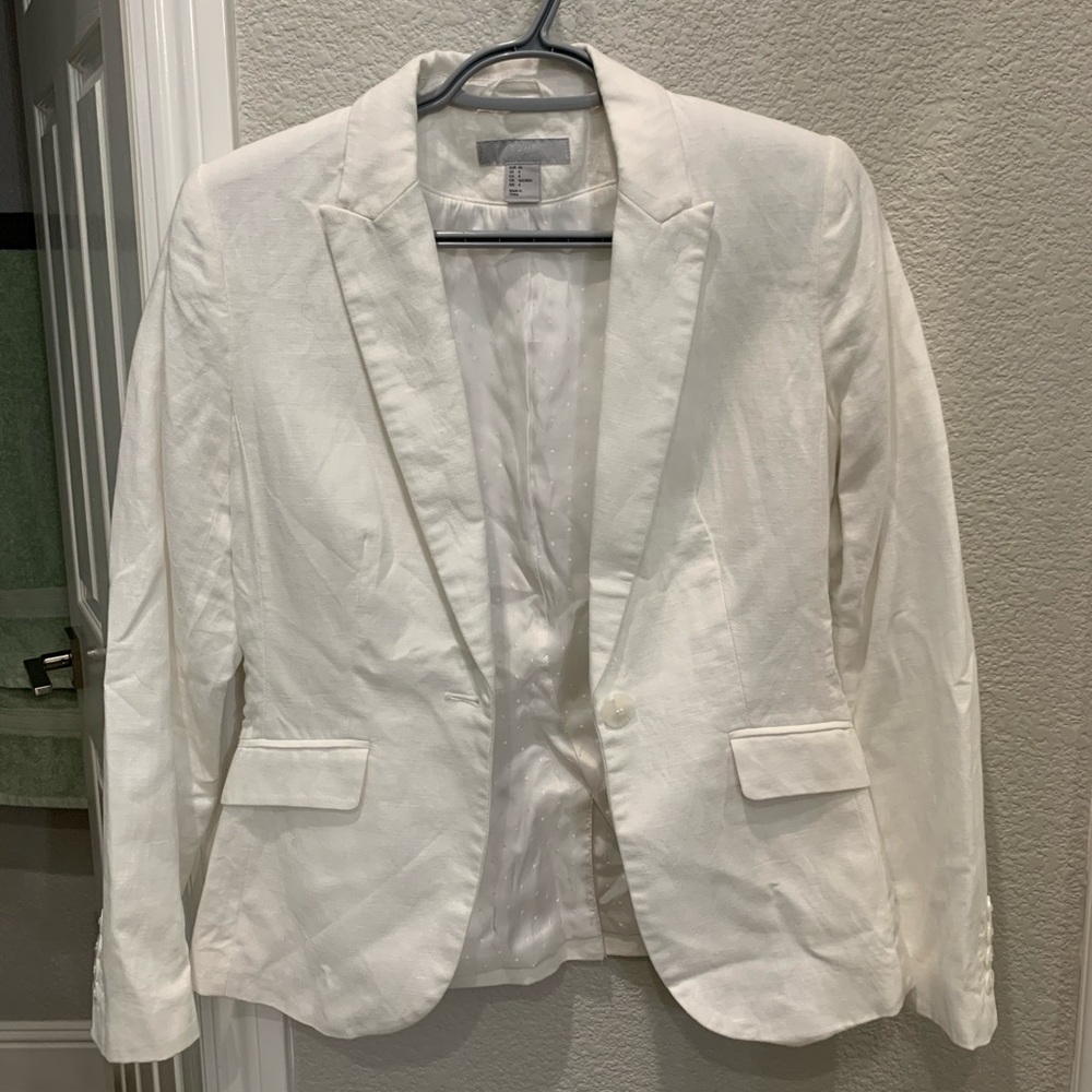 White Blazer